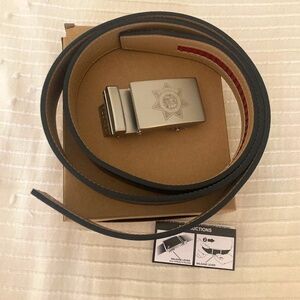 NEXBELT | NEW IN BOX Mens Golf Ratchet Belt Black No Hole Adjustable CHP 11/99